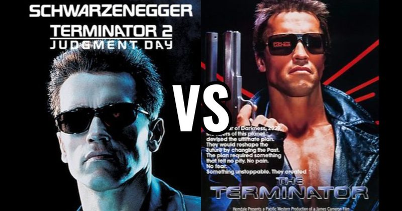 Terminator 2: Judgment Day (1991) vs. The Terminator (1984)