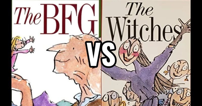 The BFG (book) vs. The Witches (book)