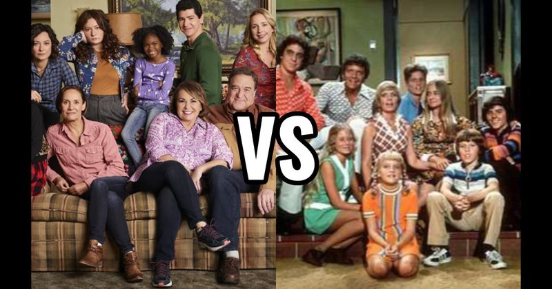 The Bradys (The Brady Bunch) vs. The Conners (Roseanne)