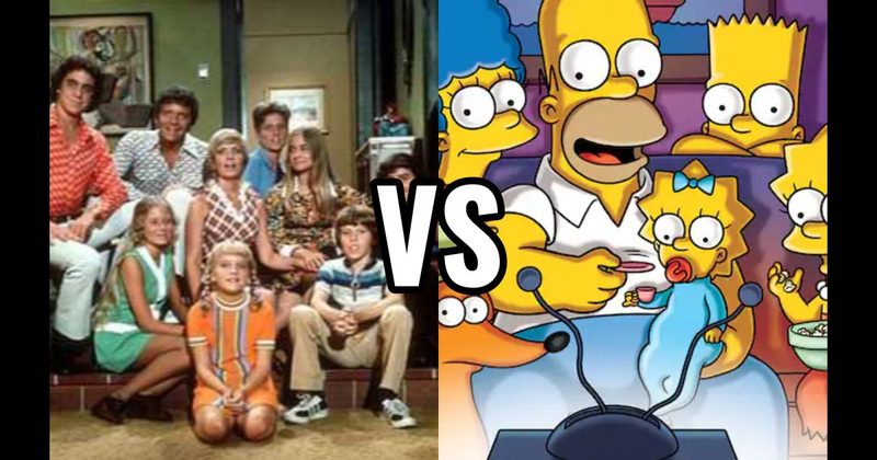 The Bradys (The Brady Bunch) vs. The Simpsons (The Simpsons)