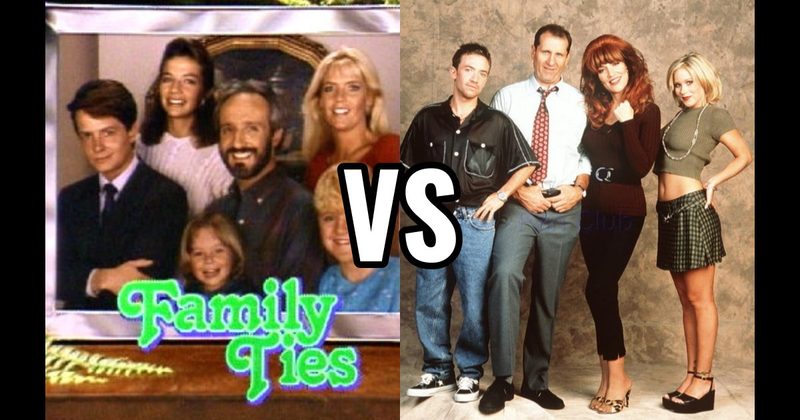 The Bundys (Married with Children) vs. The Keatons (Family Ties)