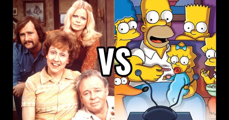 The Bunkers (All in the Family) vs. The Simpsons (The Simpsons)