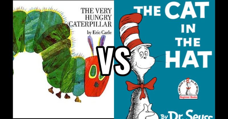 The Cat in the Hat vs. The Very Hungry Caterpillar