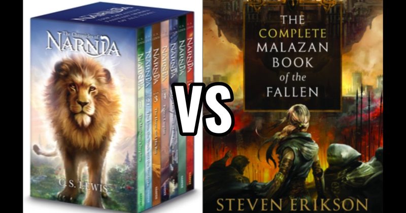 The Chronicles of Narnia vs. The Malazan Book of the Fallen