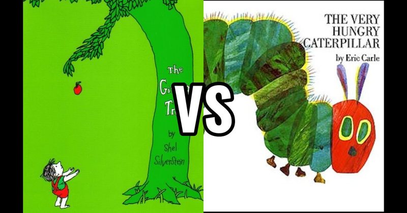 The Giving Tree vs. The Very Hungry Caterpillar