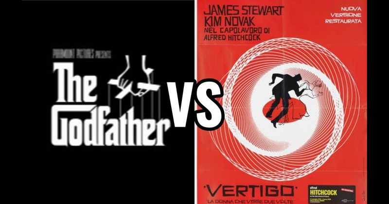 The Godfather (1972) vs. Vertigo (1958)
