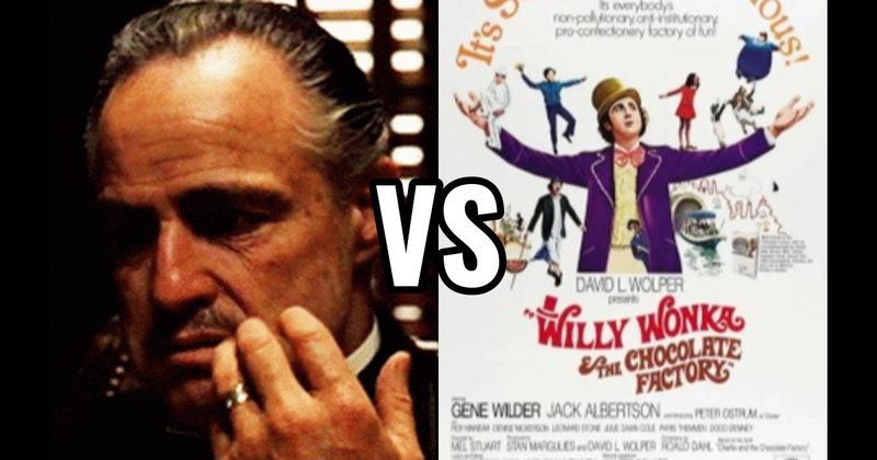 The Godfather (1972) vs. Willy Wonka & the Chocolate Factory (1971)