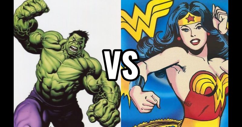 The Hulk vs. Wonder Woman