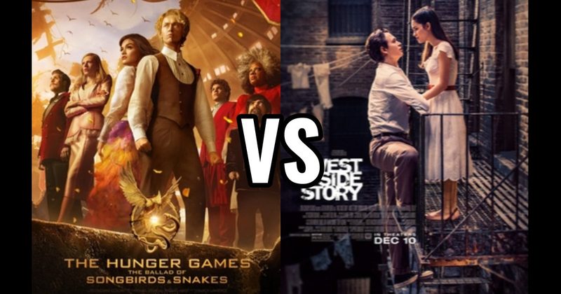 The Hunger Games: The Ballad of Songbirds & Snakes (2023) vs. West Side Story (2021)