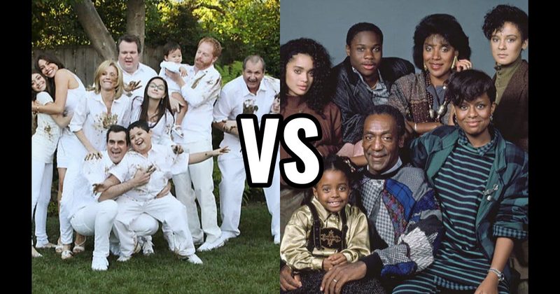 The Huxtables (The Cosby Show) vs. The Pritchetts/Dunphys (Modern Family)