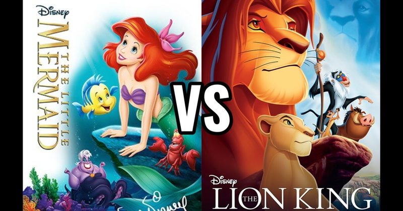 The Lion King vs. The Little Mermaid
