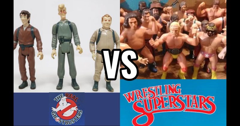 The Real Ghostbusters (Kenner, 1986–1991) vs. WWF Wrestling Superstars (LJN, 1985–1994)