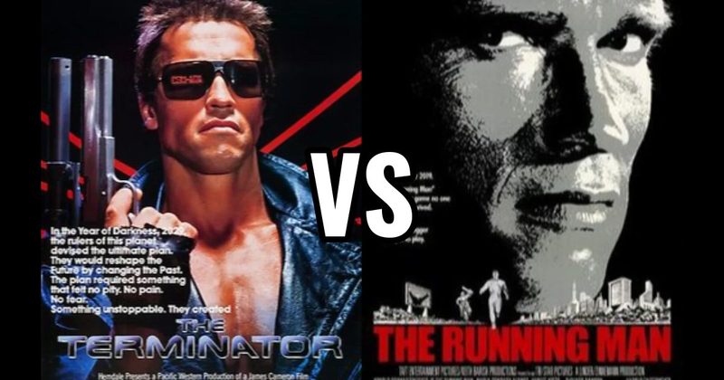 The Running Man (1987) vs. The Terminator (1984)
