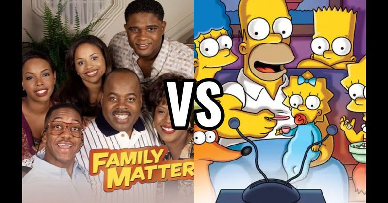 The Simpsons (The Simpsons) vs. The Winslows (Family Matters)