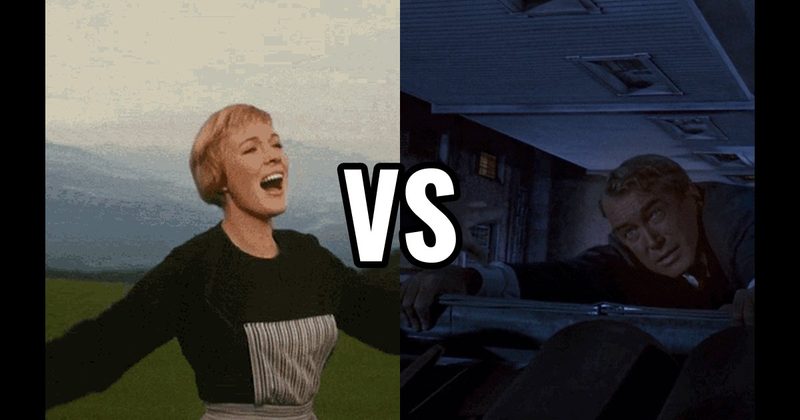 The Sound of Music vs. Vertigo (1958)