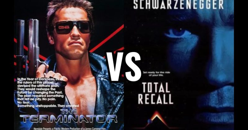 The Terminator (1984) vs. Total Recall (1990)