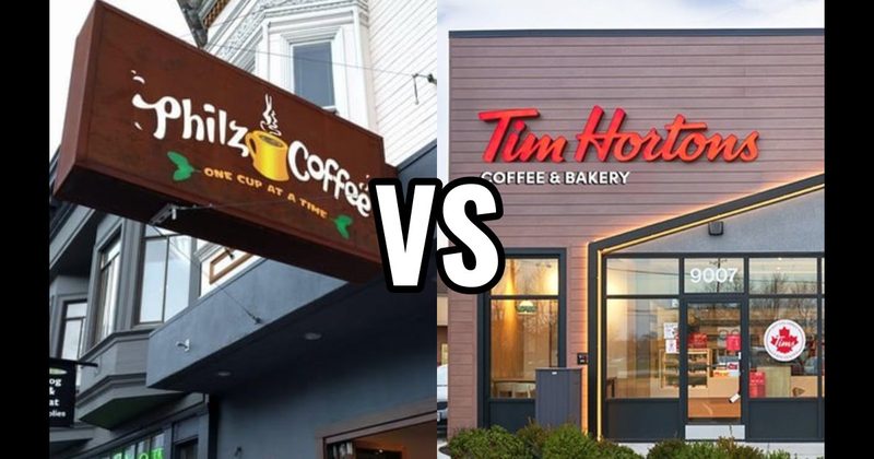  Tim Hortons vs. Philz Coffee