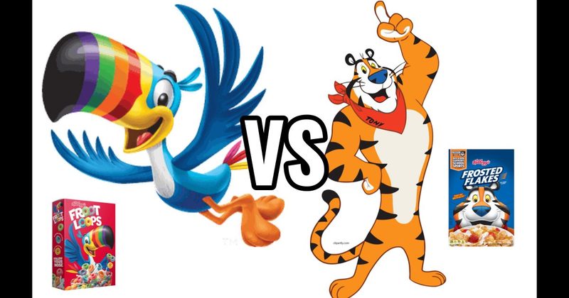 Tony the Tiger vs. Toucan Sam
