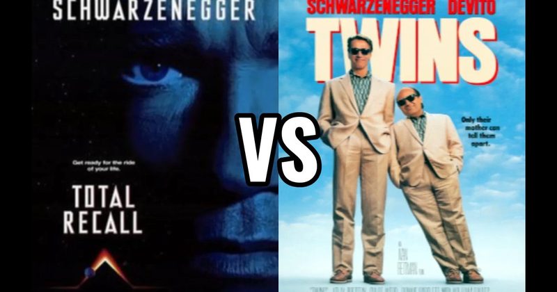 Total Recall (1990) vs. Twins (1988)