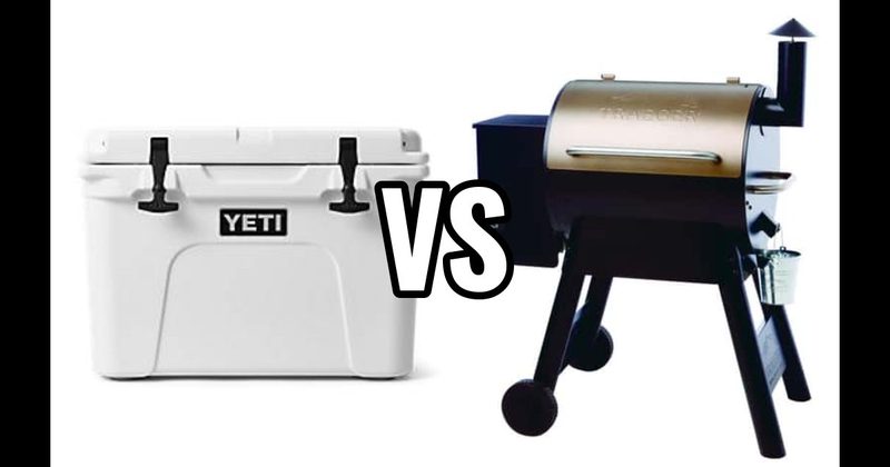 TRAEGER GRILL vs. YETI COOLER