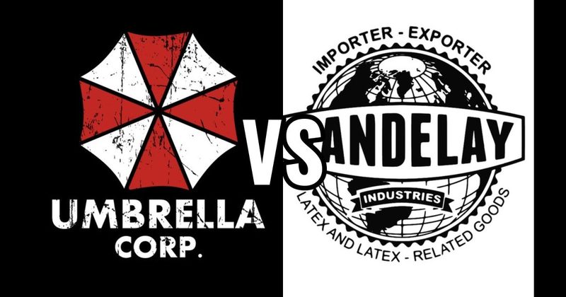 Umbrella Corporation vs. Vandelay Industries (Seinfeld)