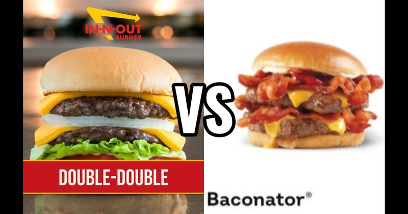  Wendy’s Baconator vs. In-N-Out Double-Double