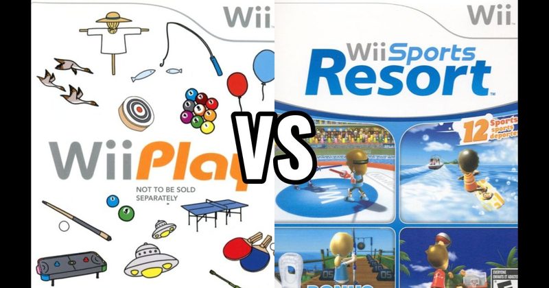 Wii Play vs. Wii Sports Resort