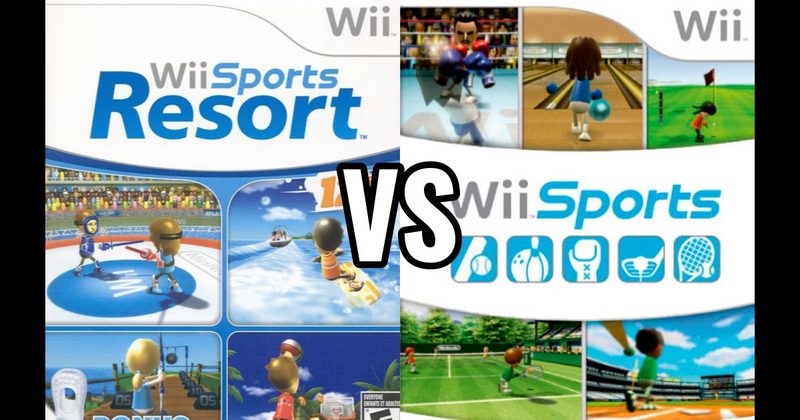 Wii Sports vs. Wii Sports Resort