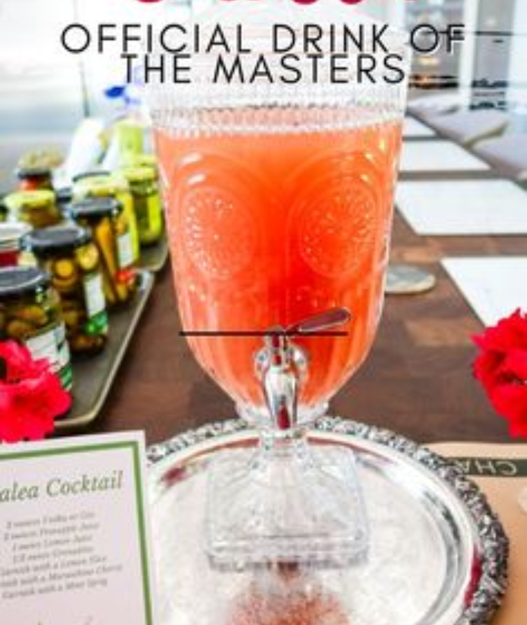 Masters Menu Items