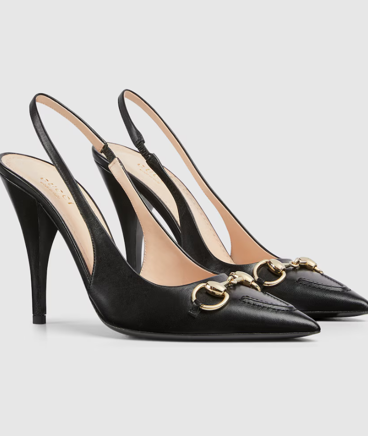 Horsebit High-Heel Pump (Gucci)