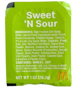 McDonald’s Sweet ‘N Sour Sauce (McDonald’s)