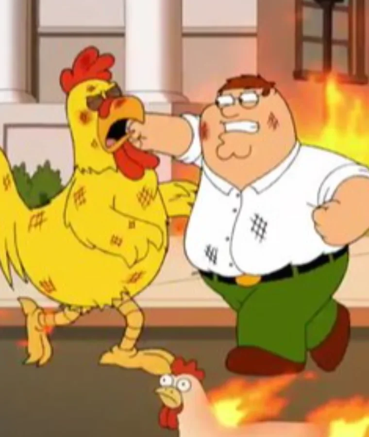 Peter Griffin vs. The Giant Chicken (Family Guy)