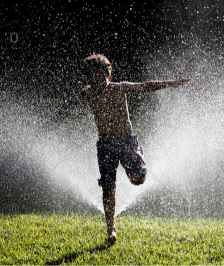 Run Through Sprinkler