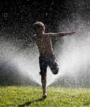 Run Through Sprinkler