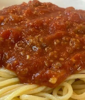 Spaghetti with Meat Sauce