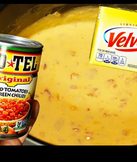 Velveeta + Rotel Dip