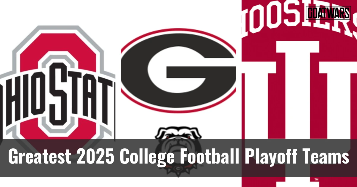 2025 College Football Playoff Teams