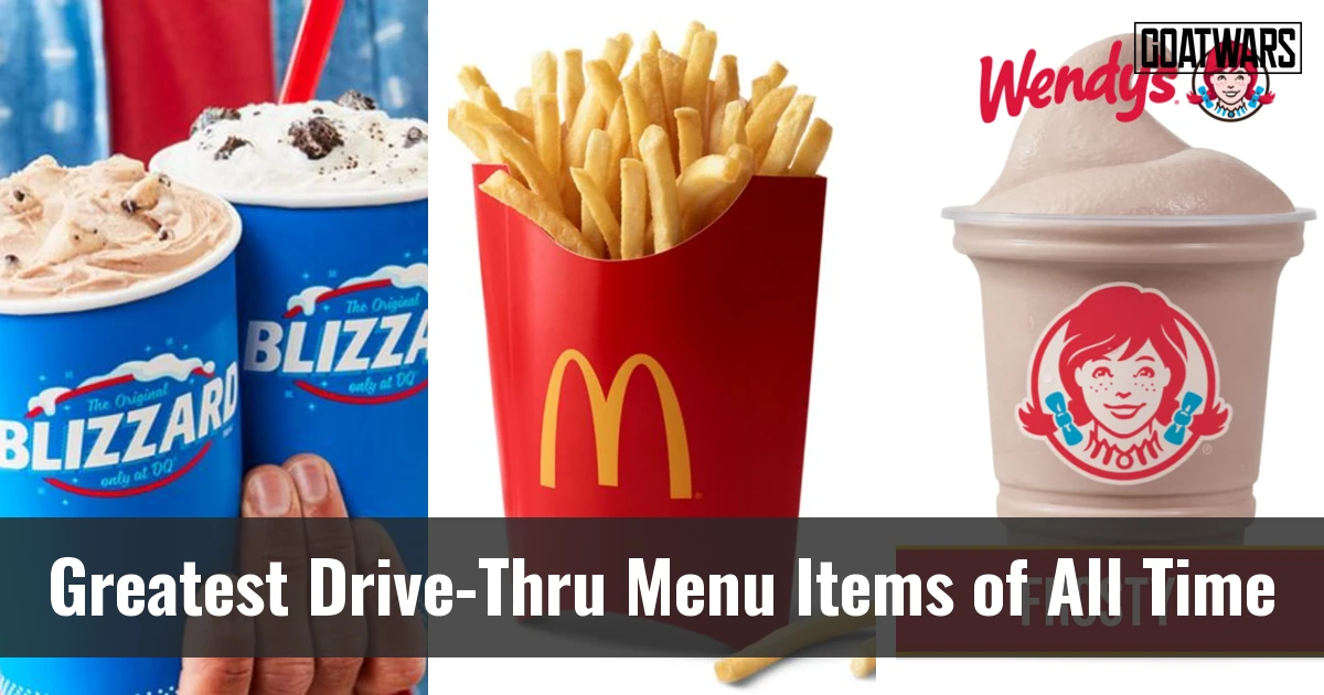 Drive-Thru Menu Items